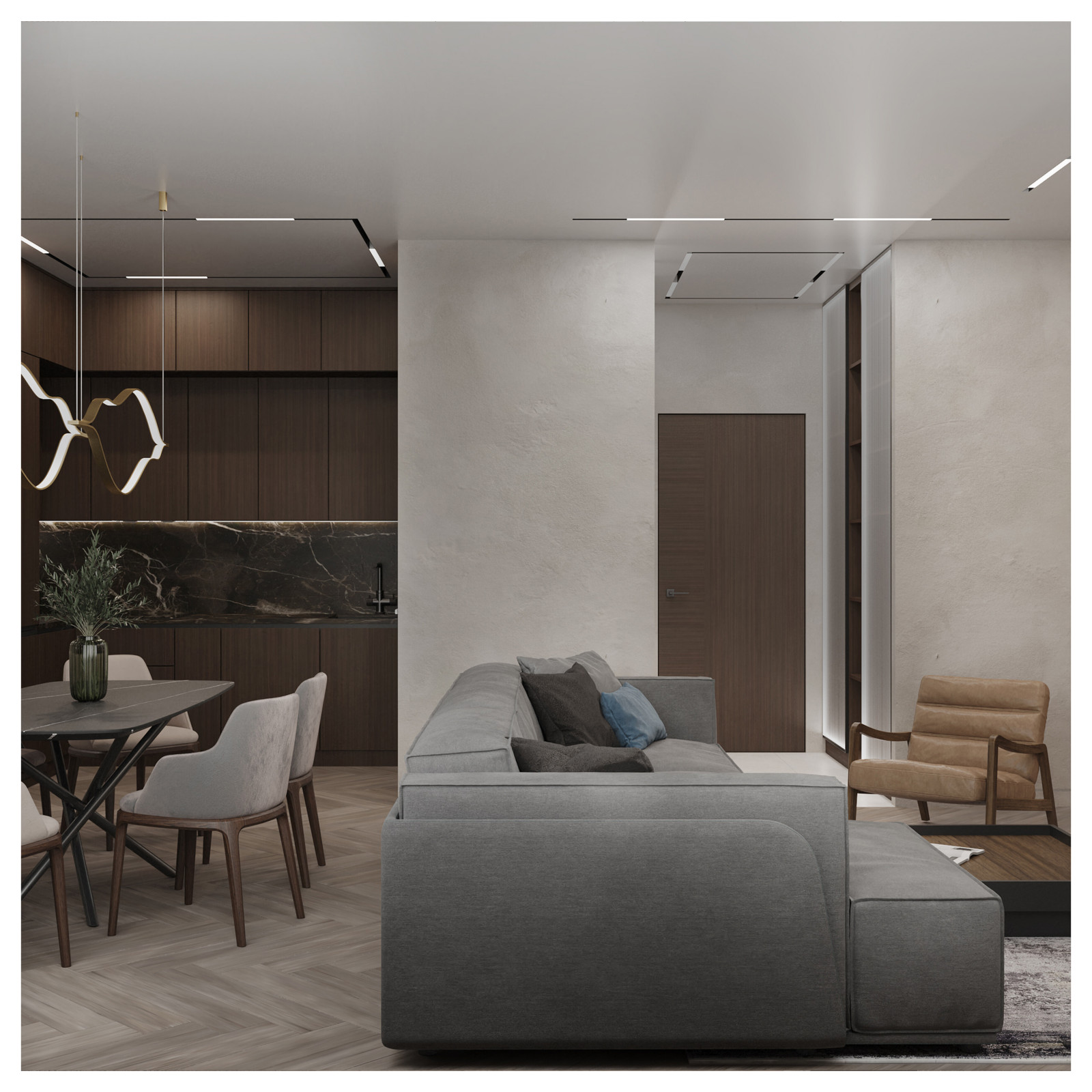 Проект в ЖК Виталити 65 м2