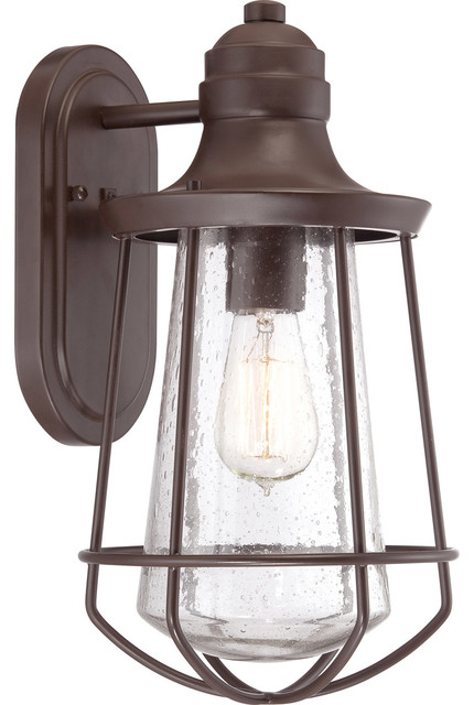 Quoizel Marine 1 Light 15 Inch Outdoor Lantern In Western Bronze