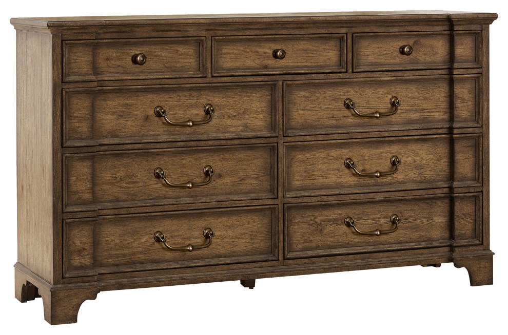 Revival Row 9-Drawer Dresser - Traditional - Dressers - by Pulaski ...