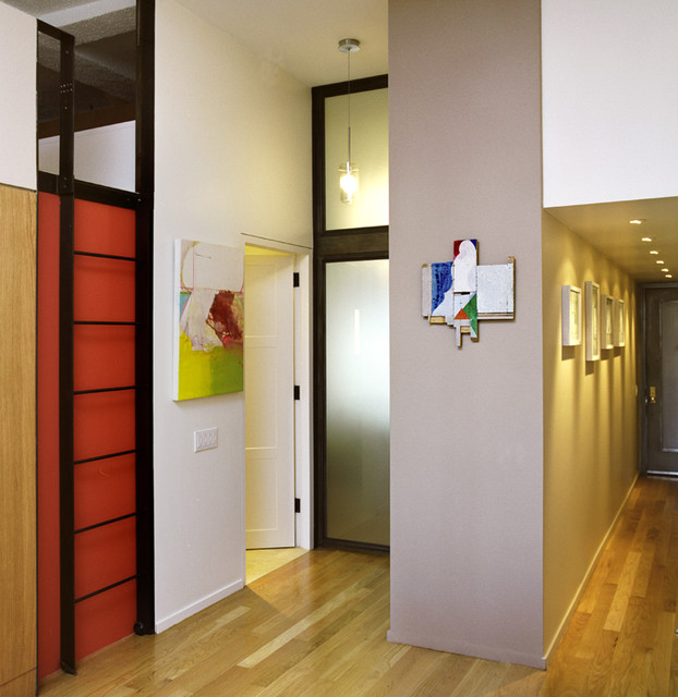 DUMBO Loft modern-hall