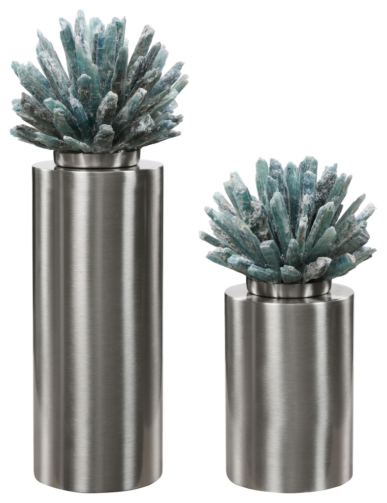 Uttermost Shooting Star Sculptures, Set of 2 Contemporary