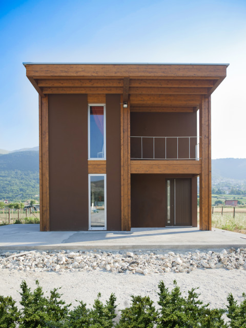 Edificio monofamiliare a telaio contemporary-exterior