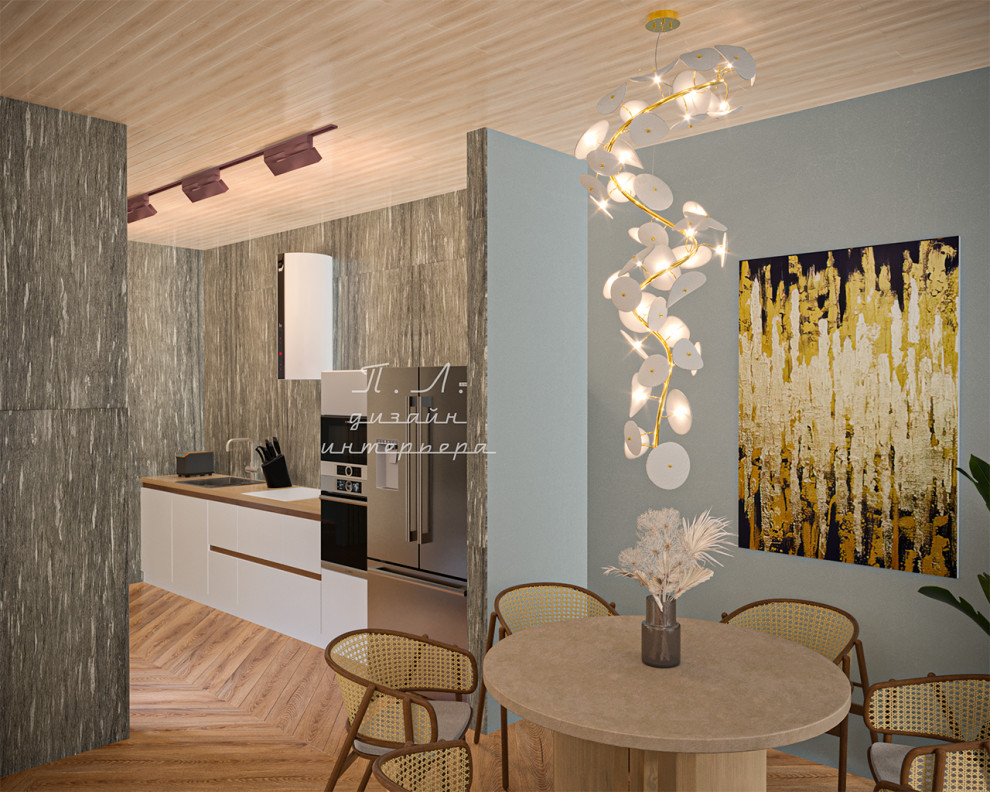 Дизайн интерьера загородного дома в КП Репино-Вилладж