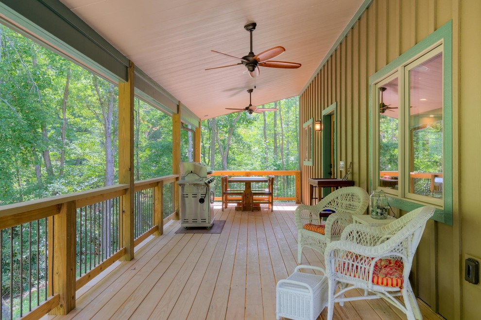 Deck - rustic deck idea