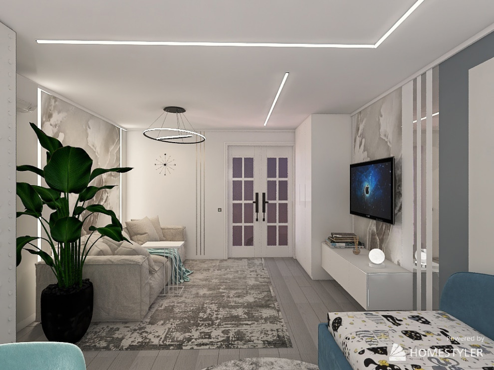 Гостиная - детская