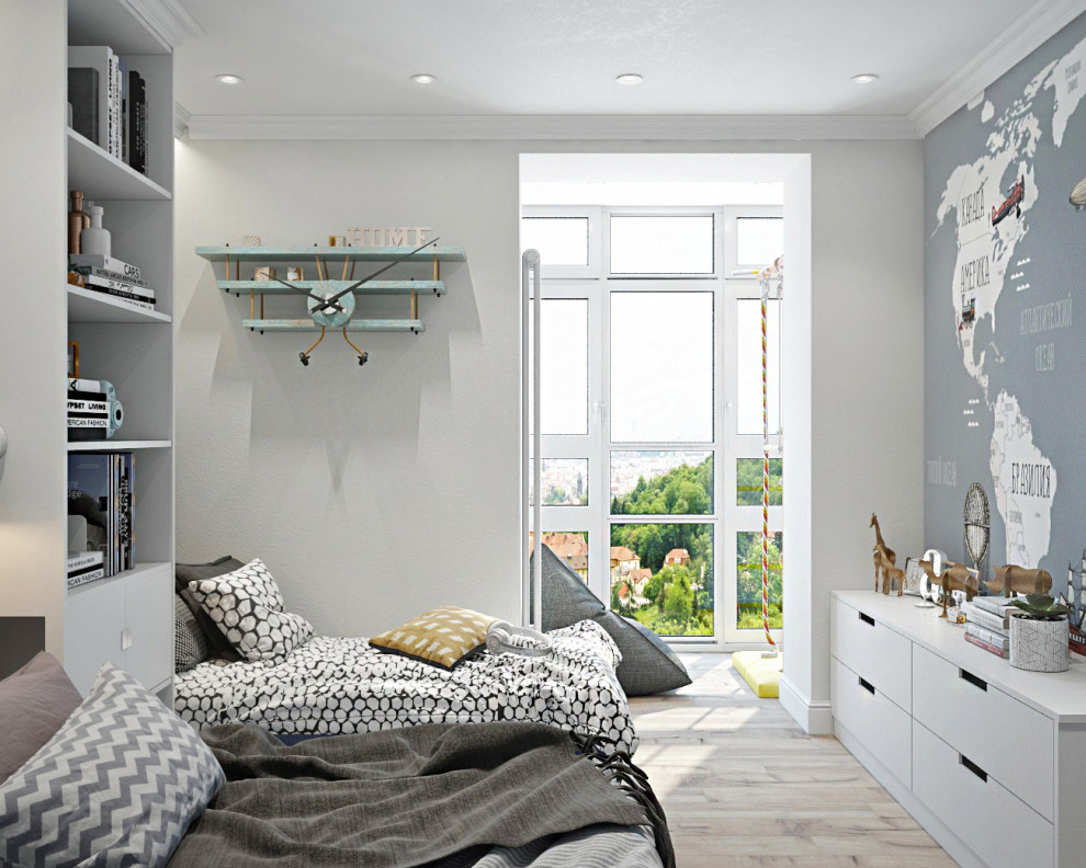 Дизайн проект 4-х комнатной квартиры в ЖК Планета