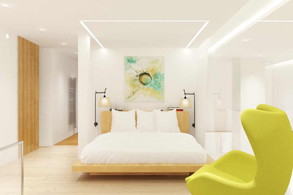 Спальня на втором уровне