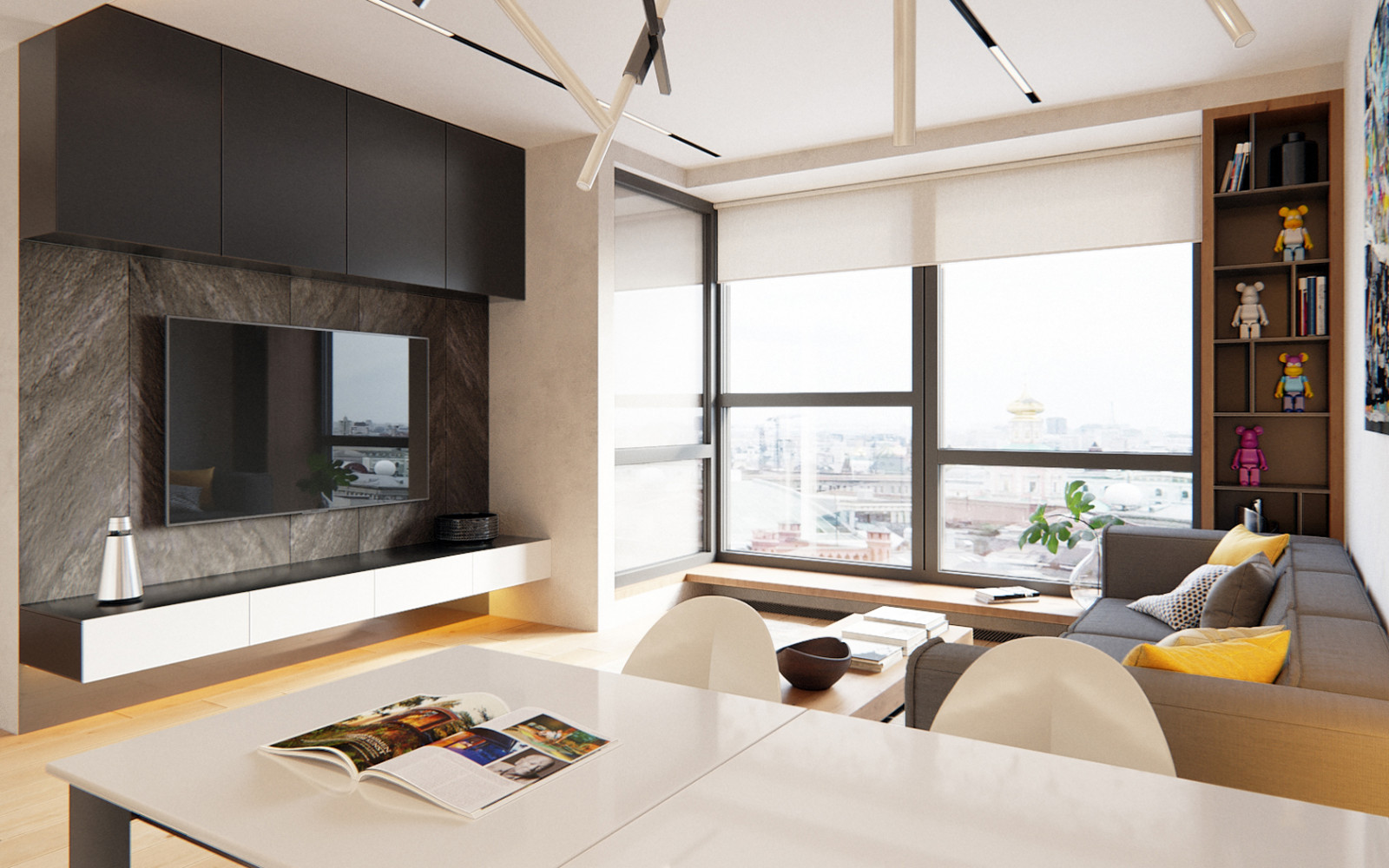 Проект квартиры для молодого человека в Жк Лайнер