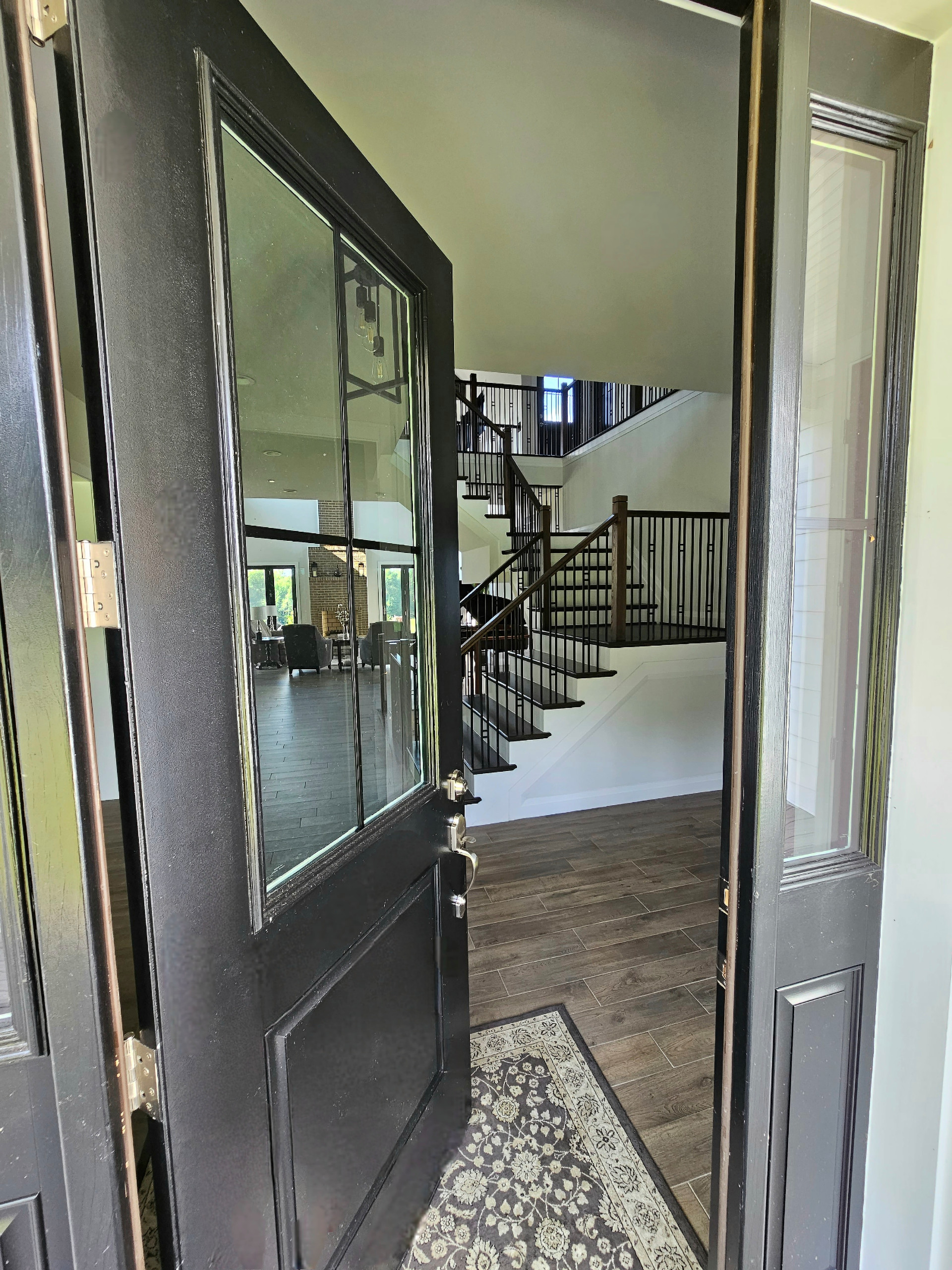 109_Impressive Floating Staircase in Countryside Retreat, Upper Marlboro, MD