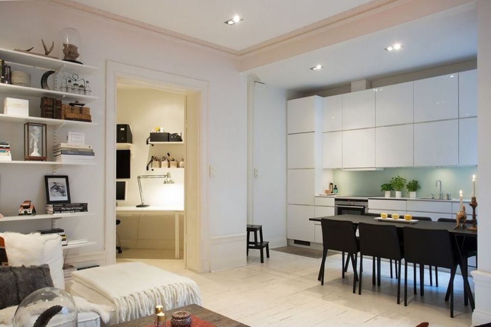 Интерьер квартиры  90 м2