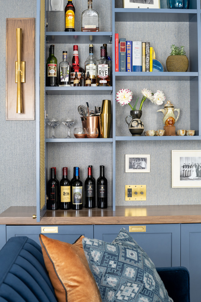 Transitional home design photo in DC Metro