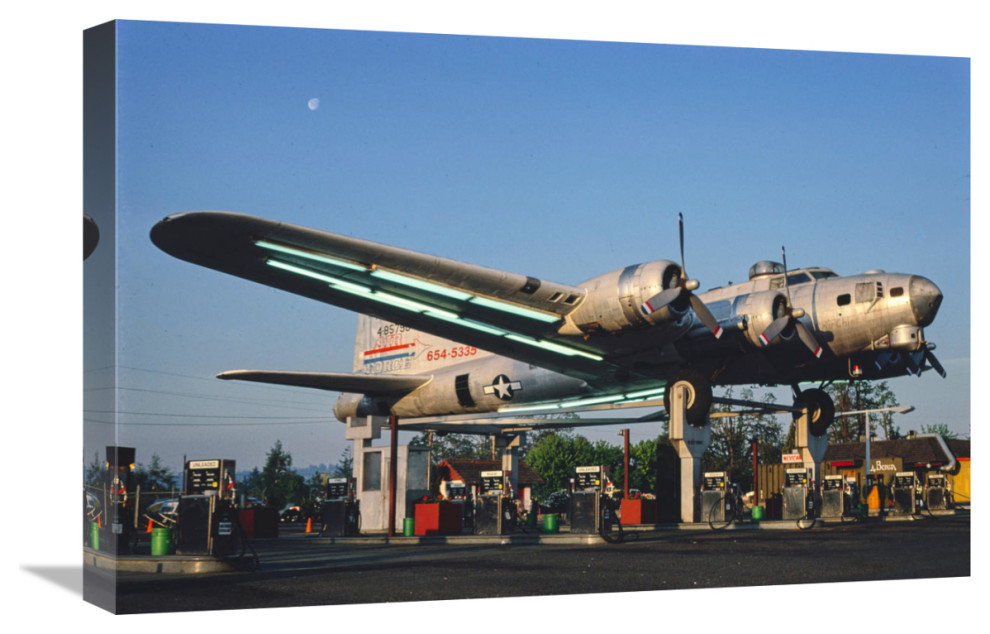 pear Paralyze translate Bomber gas station, Route 99 E., Milwaukie, Oregon" by John Margolies -  Contemporary - Prints And Posters - by Global Gallery | Houzz