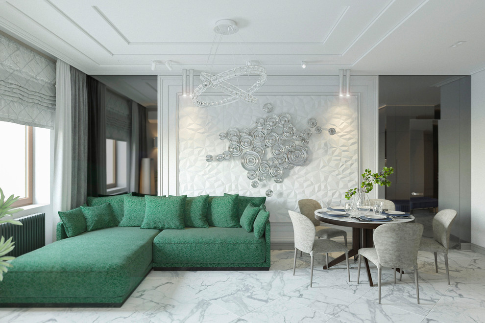 Квартира для семьи с тремя дочерьми в Санкт-Петербурге.