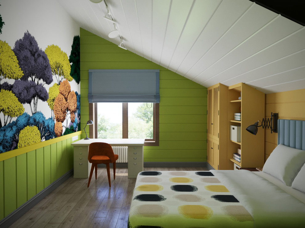 Яркая детская с санузлом