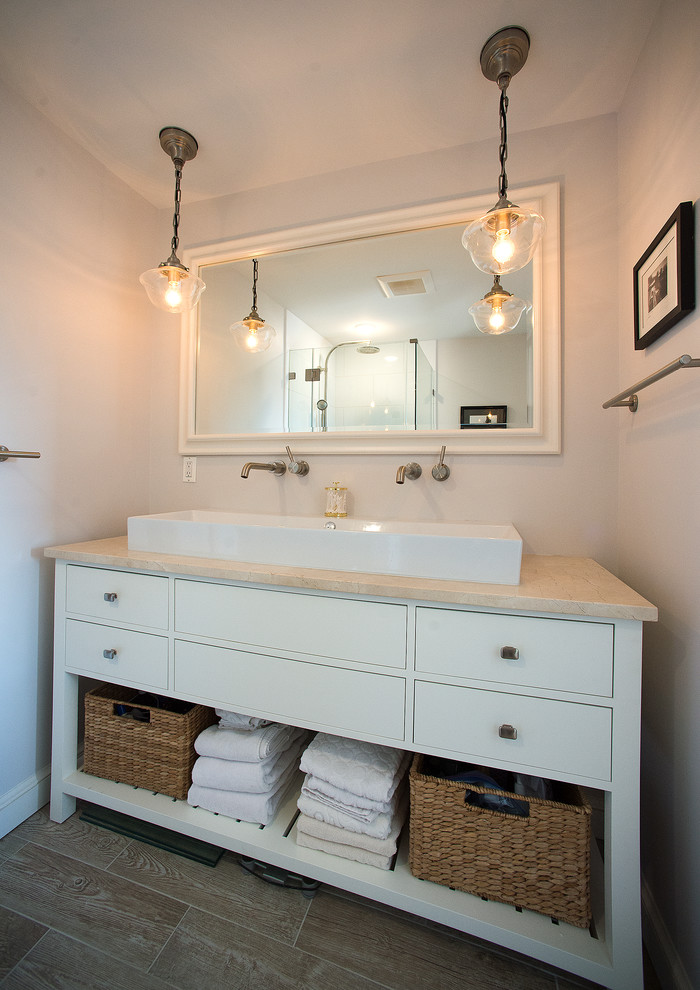 Transitional home design photo in DC Metro