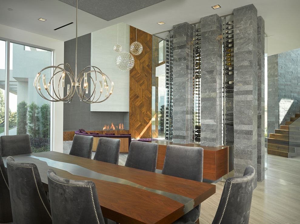 MA Residence - Contemporary - Dining Room - Las Vegas - by Marc Lemoine ...