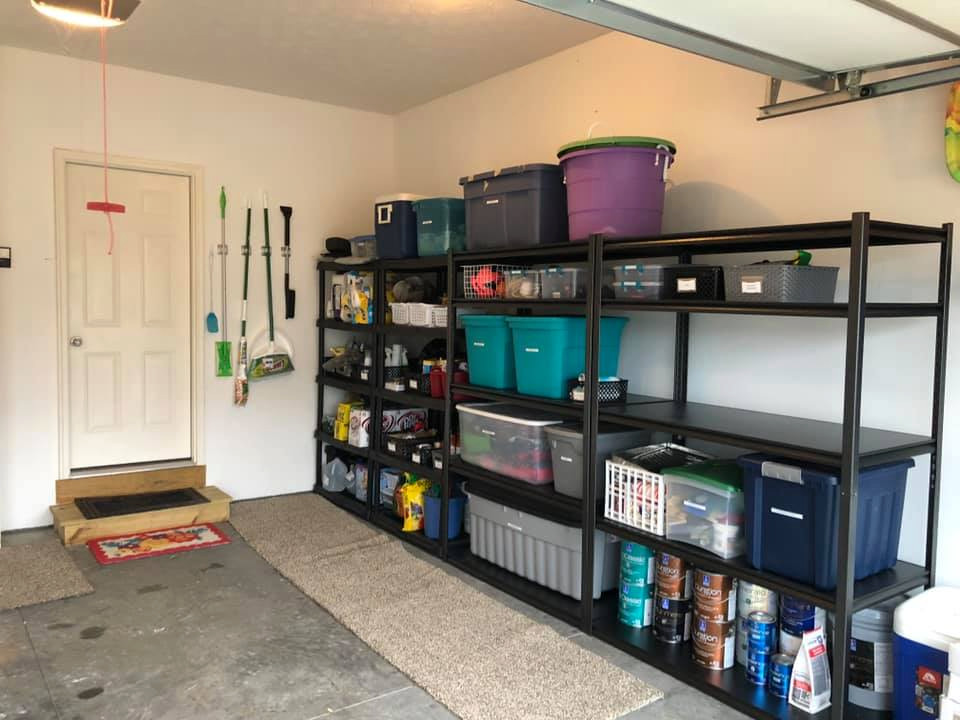 Garage after with space to grow