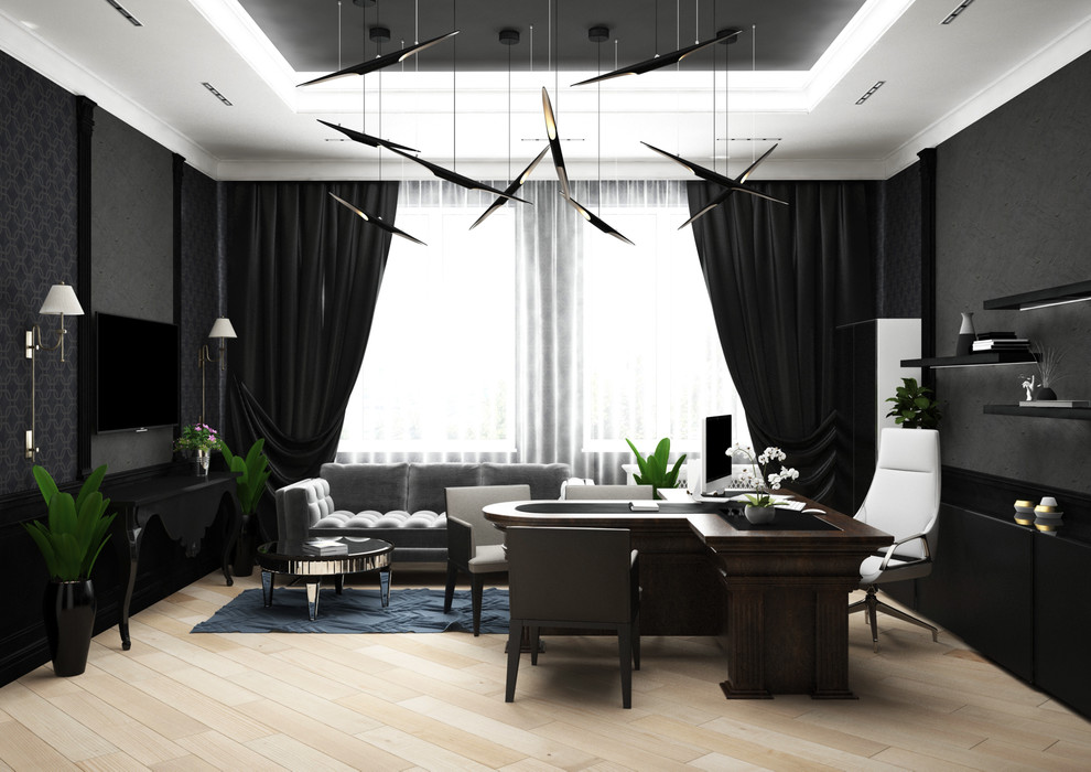 Офис в классическом стиле 50кв м