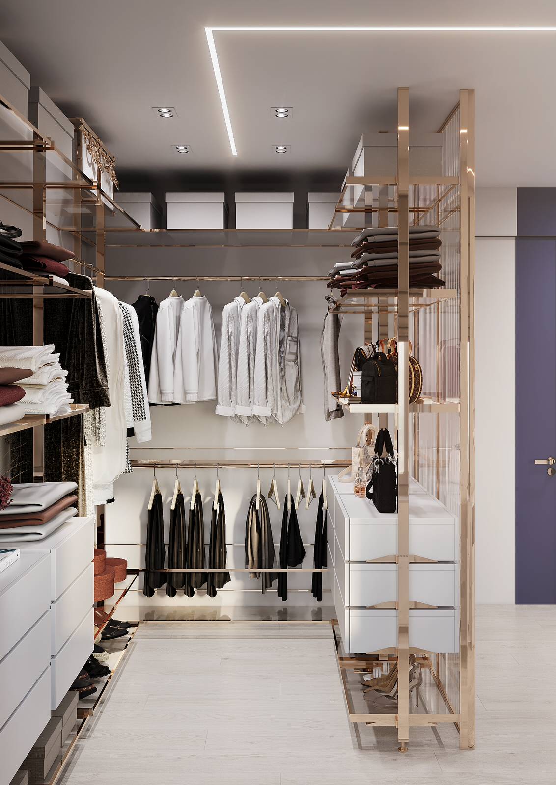 Дизайн-проект яркой квартиры 65 кв.м в современном стиле