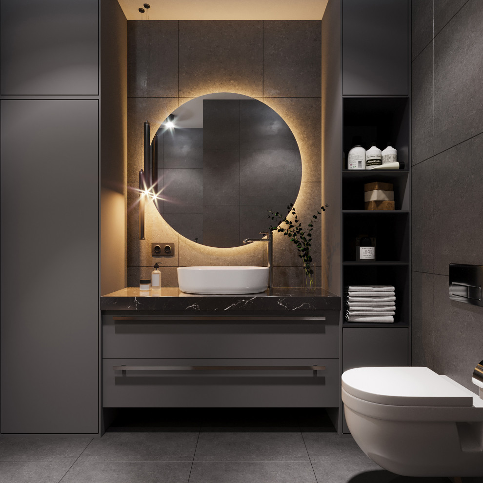 Контрастный проект квартиры в Кранодаре