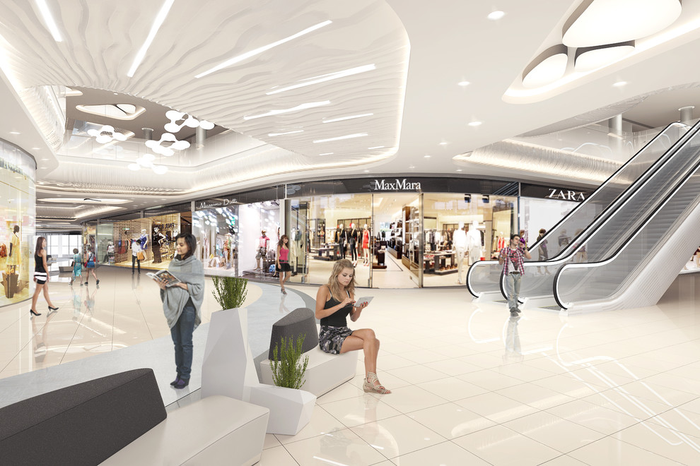 Дизайн интерьера МФК "Полежаевский"