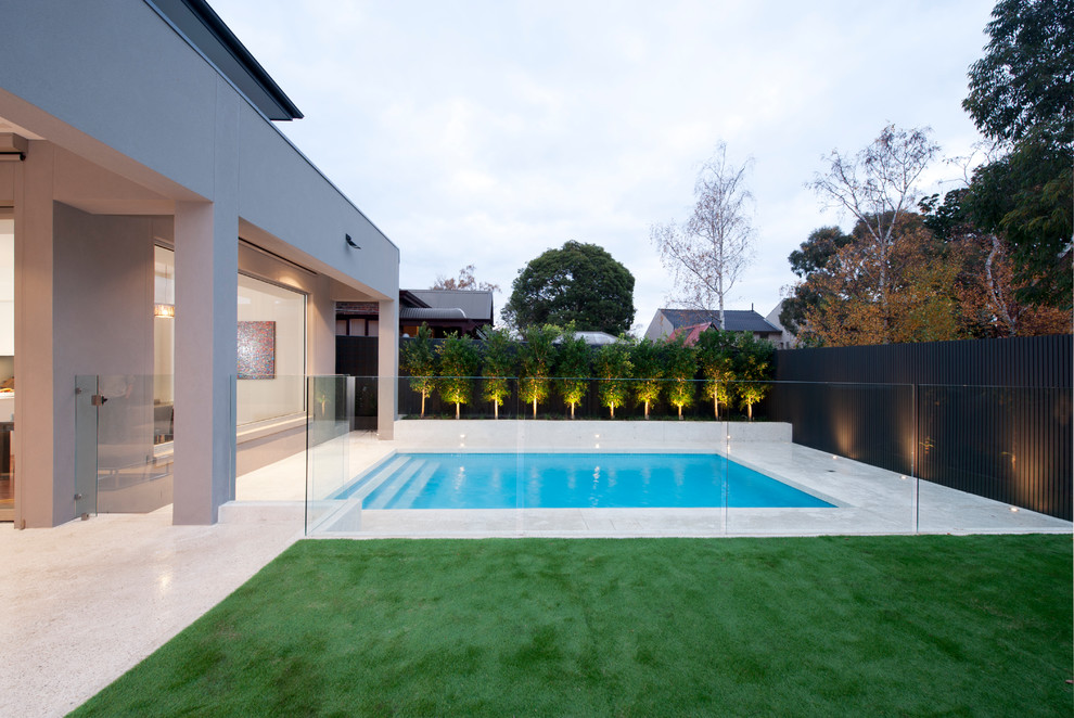 Lambeth Road - Modern - Pool - Melbourne - by Frameless Impressions ...