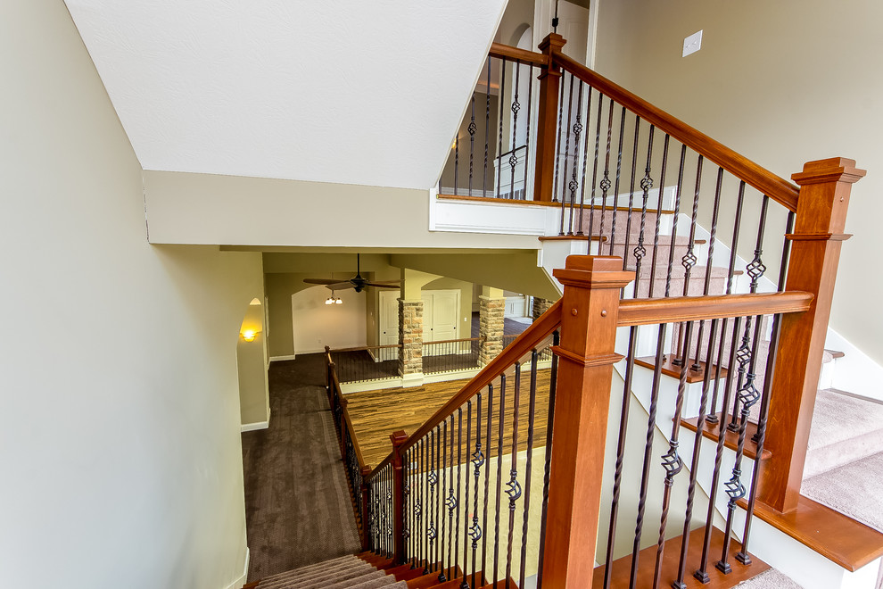 Design ideas for a classic staircase in Columbus.