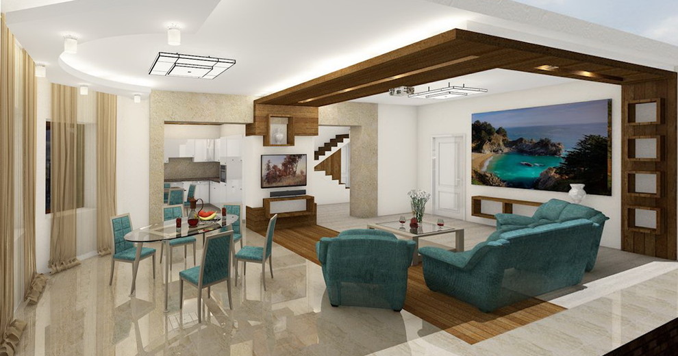 интерьер дома в Ягодном