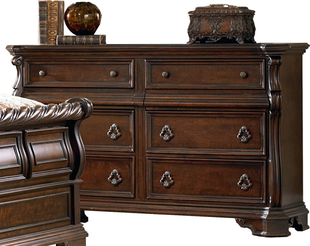 Liberty Furniture Arbor Place 8 Drawer Double Dresser Traditional