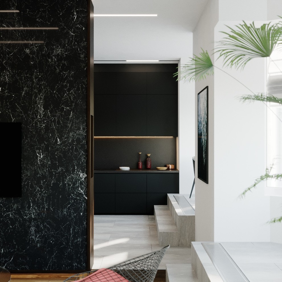 Квартира 90м2 в стиле современный минимализм