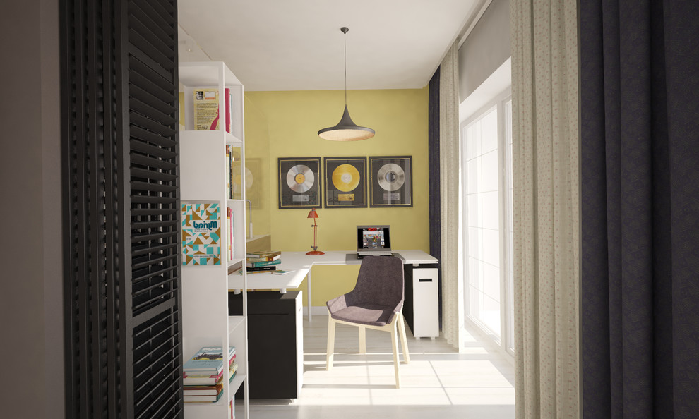 Квартира маленькая, холостяцкая с кабинетом и «дачной» лоджией