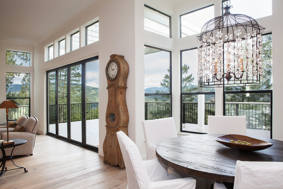 Example of a transitional kitchen design in San Francisco