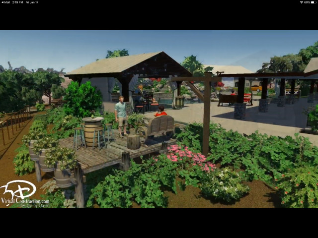 3D Virtual Design rustic