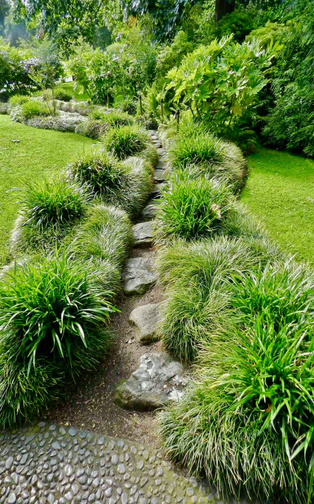 Grüner Weg Garten Essen von Irmscher GartenDesign Houzz