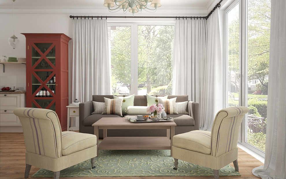 «Подмосковное кантри» / 85 м2