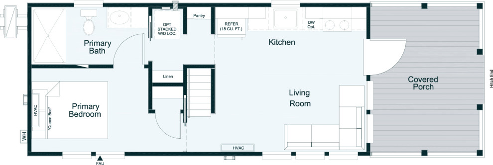 Tiny Home - Clayton Park Models - The Sipsey