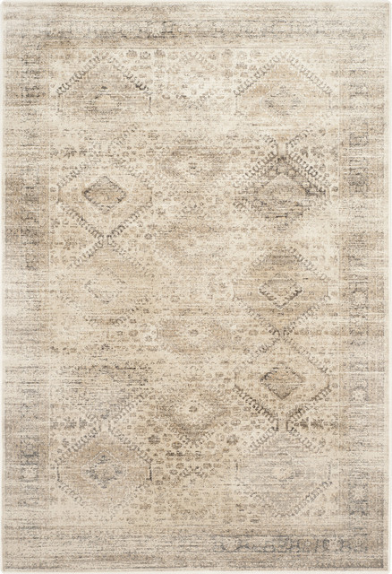 Safavieh Vintage Vtg118 3440 2 7 X4 Beige Light Brown Rug