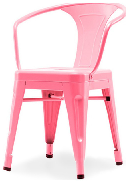 pink tolix chair