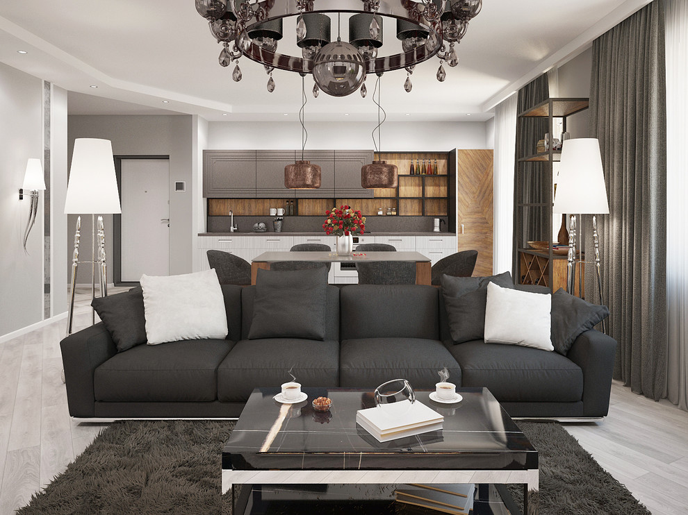 Современная квартира На Тимирязева.