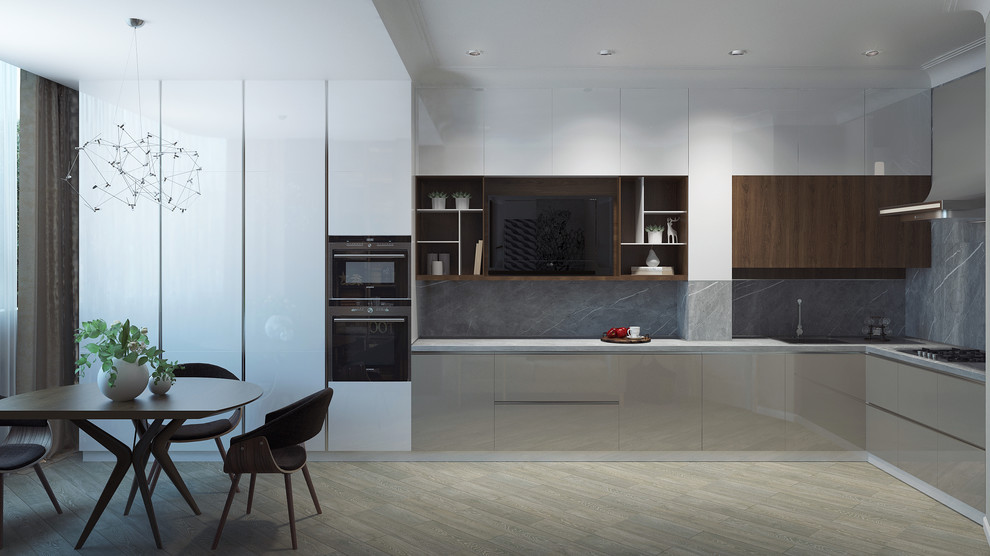 Кухня-столовая 20,7 м2 Ставропль, Александровский парк