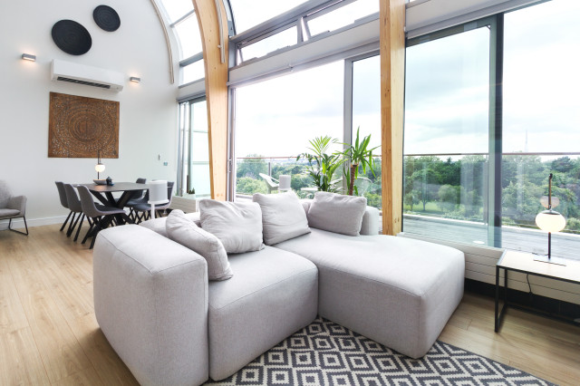 Dublin Houzz: A Soaring Penthouse Apartment Gets a Scandi Vibe | Houzz NZ