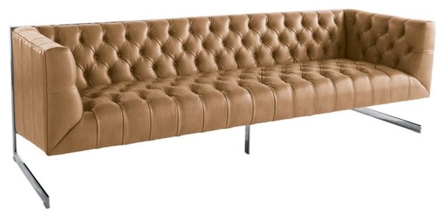 Retro Tufted Sofa Contemporary Sofas By Artefac Retro Tufted Sofa Peanut Ility