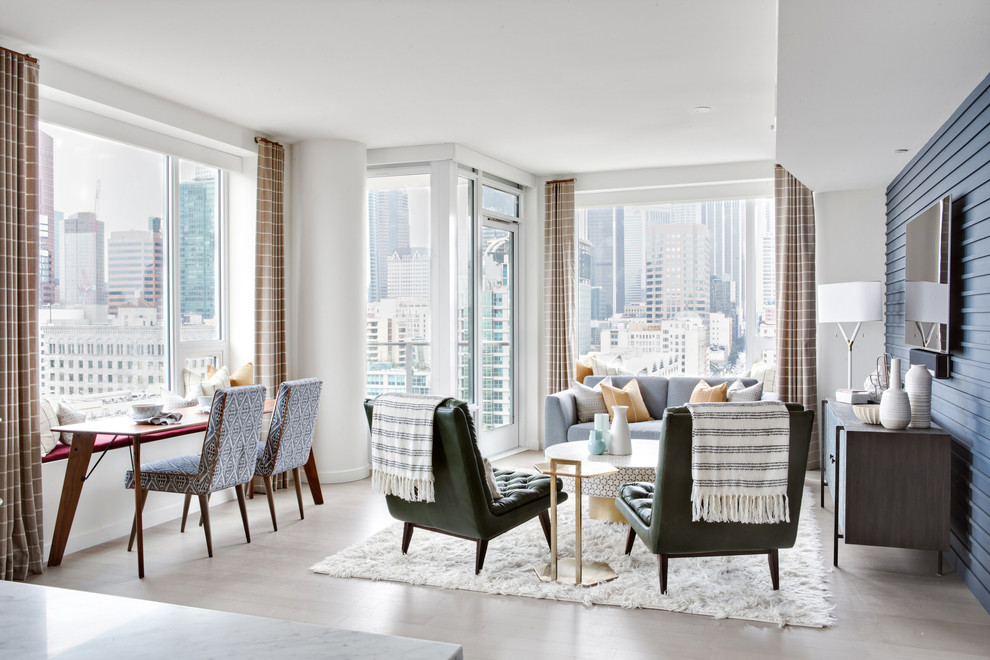 Los Angeles Mad Men Loft - Midcentury - Living Room - Los Angeles - by ...