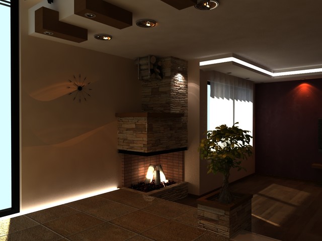 Folded House transitional-rendering