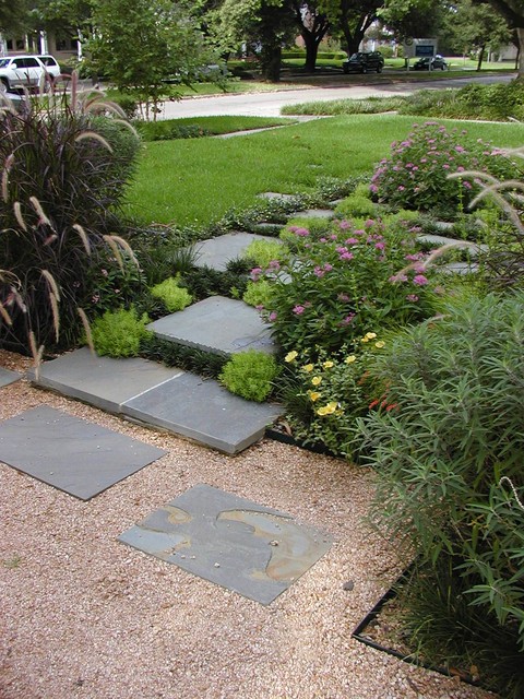 French Garden Design Estates Traditional Garden Houston By