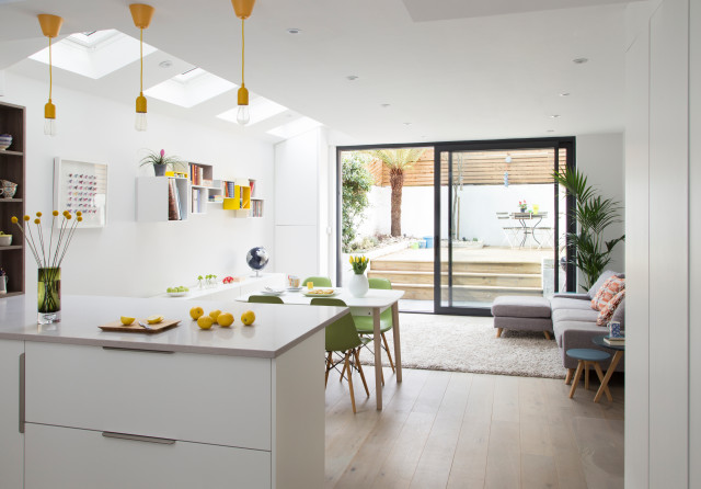 Archway kitchen extension kitchen