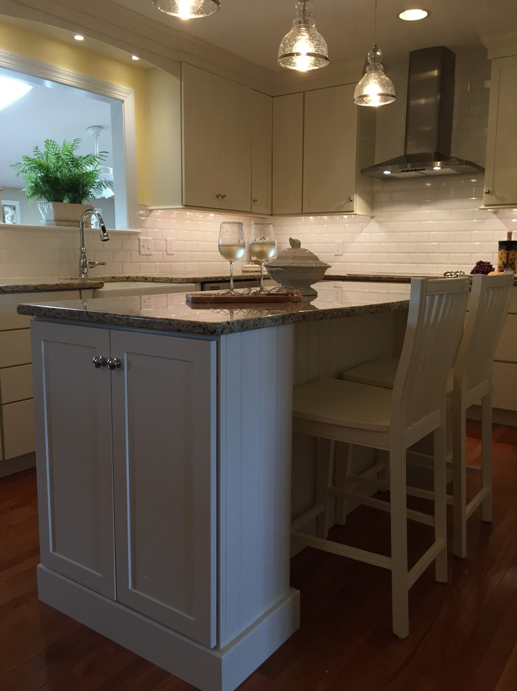 Off-white & White Kitchen with the Perfect Amount of "Glimmer"