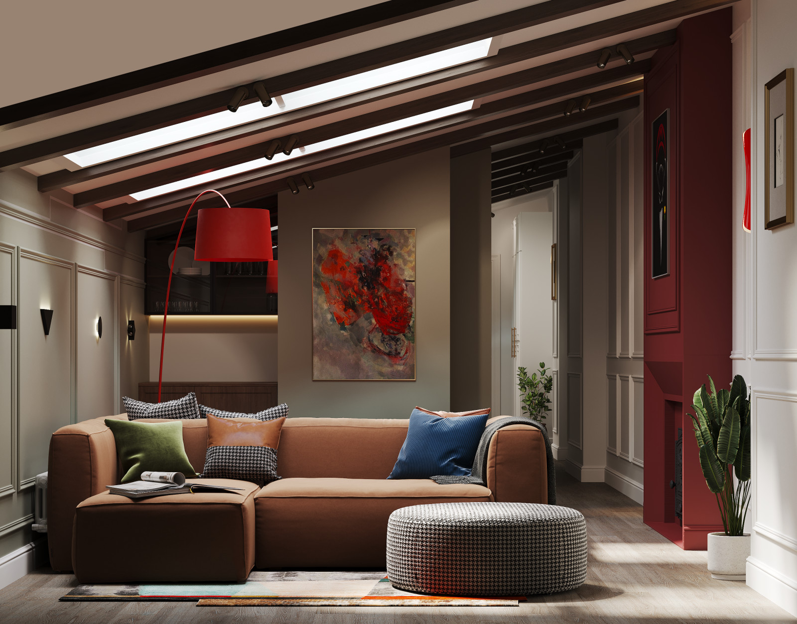 Двухэтажная квартира в центре Петербурга