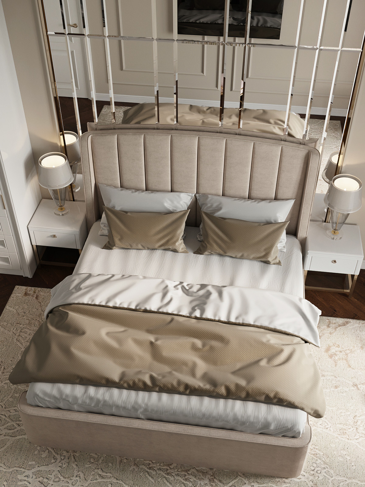 Дизайн-проект квартиры в стиле современная классика