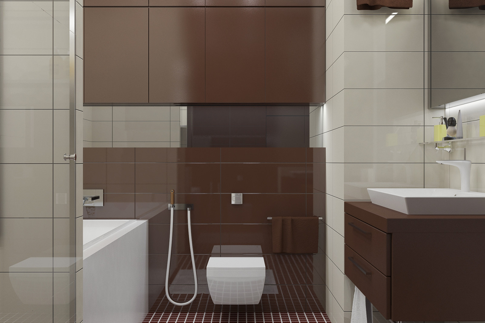 Дизайн интерьера (Техно в минимализме)